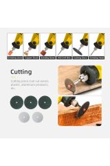 Pgs-211 6 Kademe Devir Ayarlı Gravür Hobi Taşlama Seti Şaft Hediyeli Çantalı 211 Parça