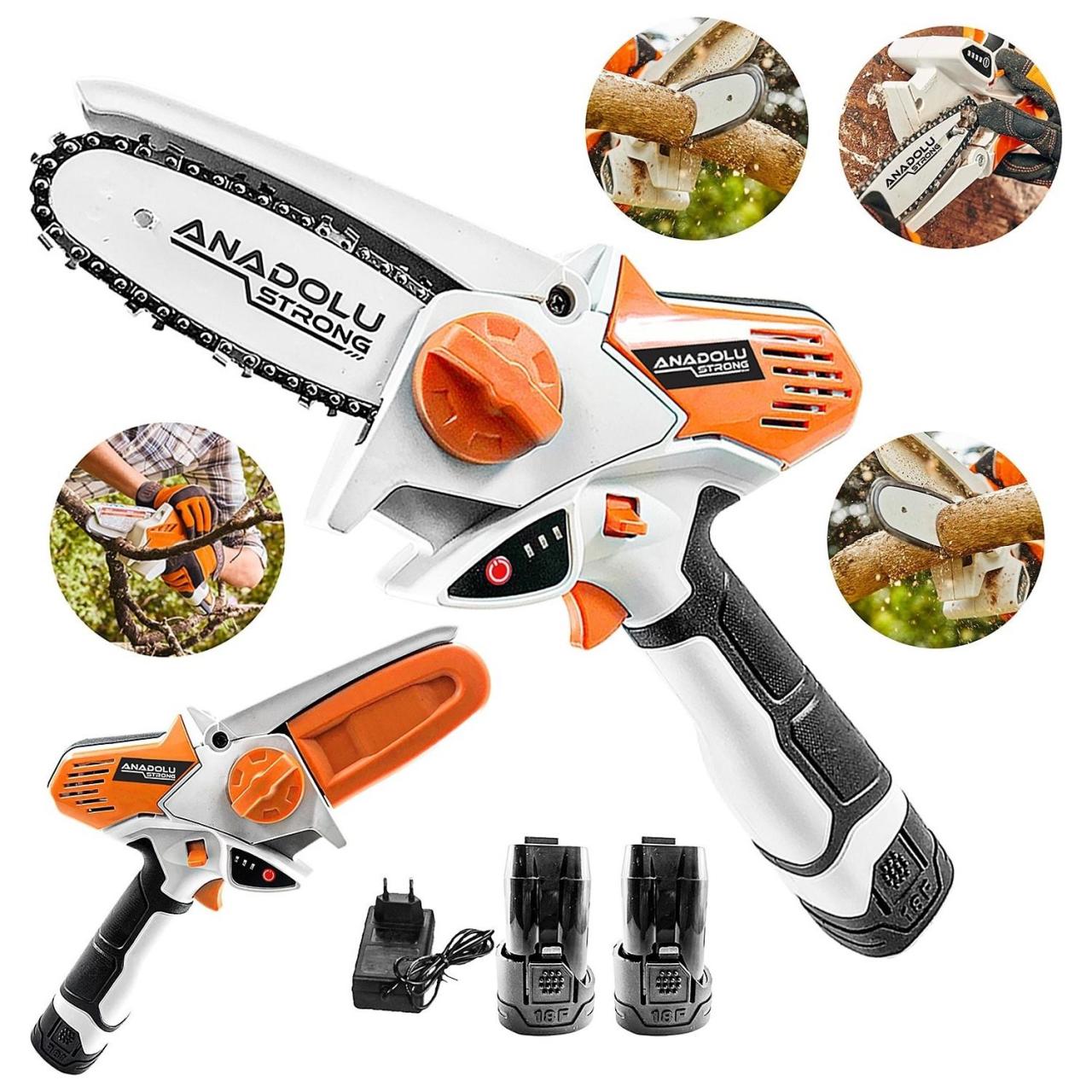 ANADOLUSTRONG ANS1064 TURUNCU AĞAÇ KESME MAKİNESİ