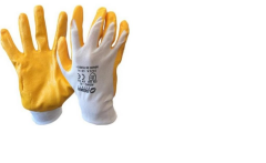 Demir Safety - Sarı/beyaz Iş Eldiveni Size-10 Xl 10 Adet