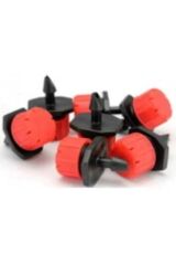 Damlama Sulama Kırmızı Damlatıcı Debi Ayarlı Meme 50'li Paket