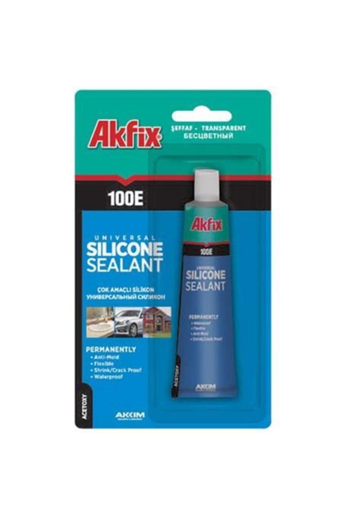 Genel Amaçlı Tüp Silikon Beyaz 50 ml