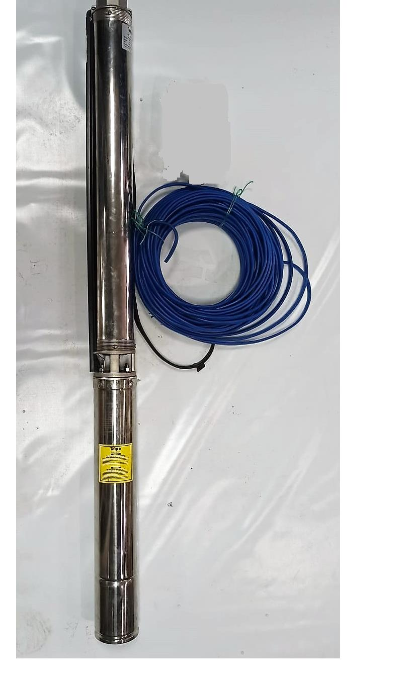 Impo Sk 415/15 Krom Başlıklı Derin Kuyu  5,5 Hp Trifaze Motorlu 40 mt Kablolu  Dalgıç Pompa