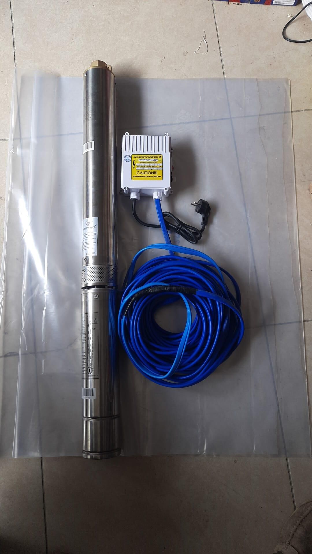 4SDM2/11 0,75HP ALARKO MONOFAZE 20 MT KABLOLU VE PANOLU TAKIM DALGIÇ POMPA