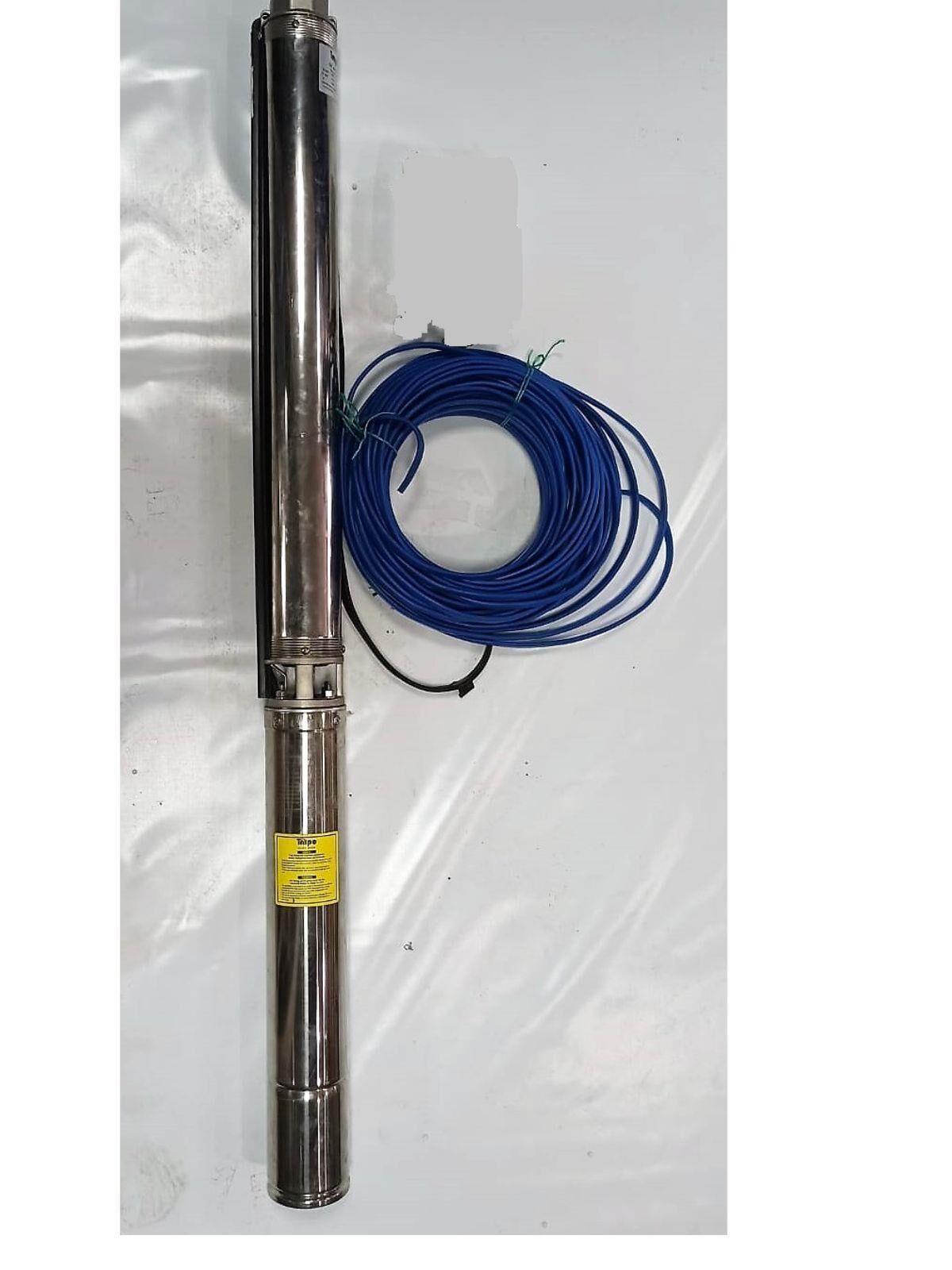 Impo Sk 415/28 10HP Krom Başlıklı  20 MT Yassı Kablolu  Dalgıç Pompa