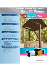 Alarko Psrm 255 1.5hp 220v Yatay Paslanmaz Kademeli Pompa