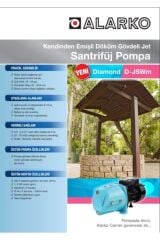 Jet D-jswm-10h 1 Hp Santrifüj Pompa