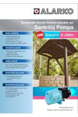 Jet D-jswm-15m 1,5 Hp Santrifüj Pompa
