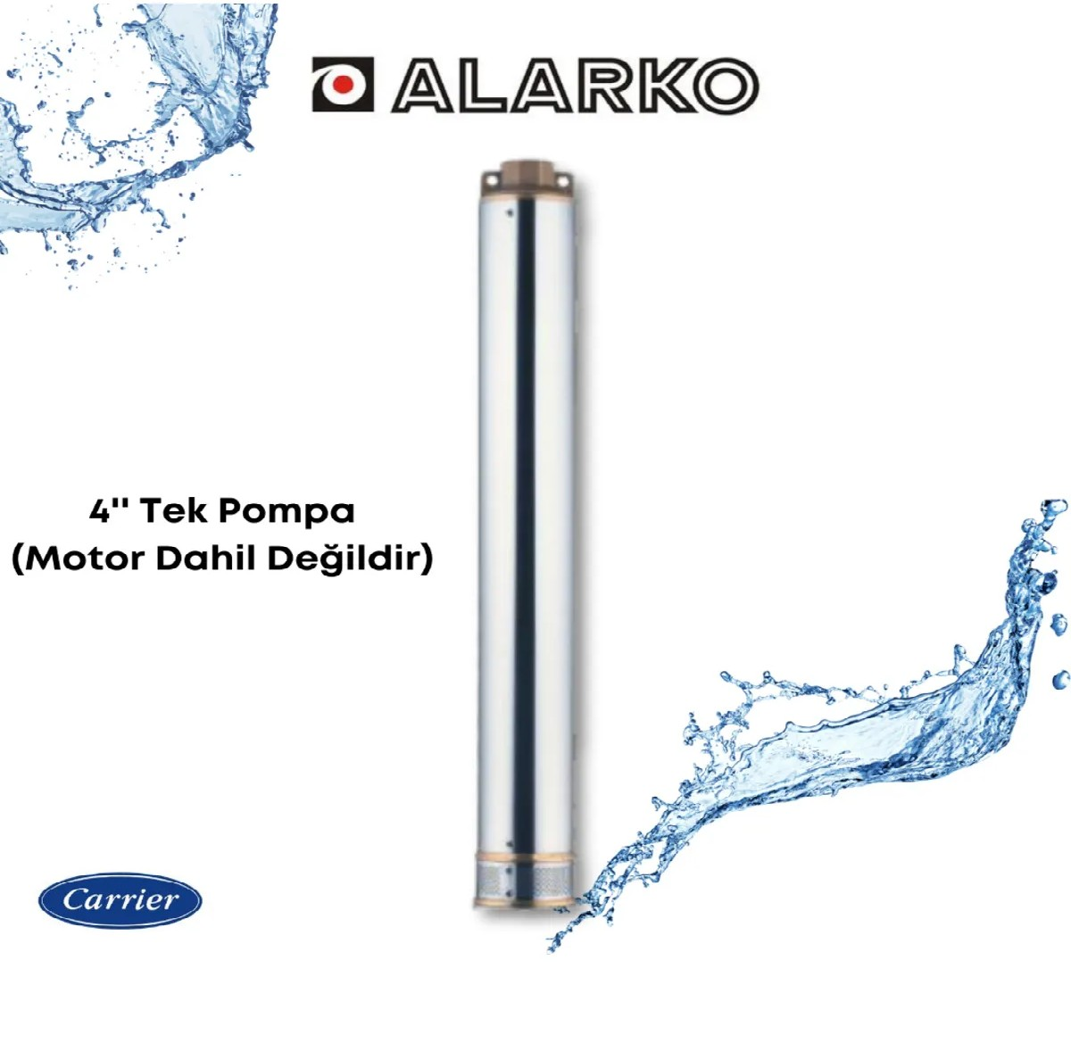 12/8 2HP ALARKO TEK KADEME