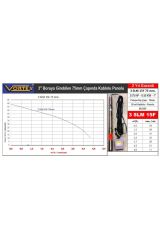 3'' Boruya Girebilen 75 Mm. Çapında  - Panolu Dalgıç Pompa