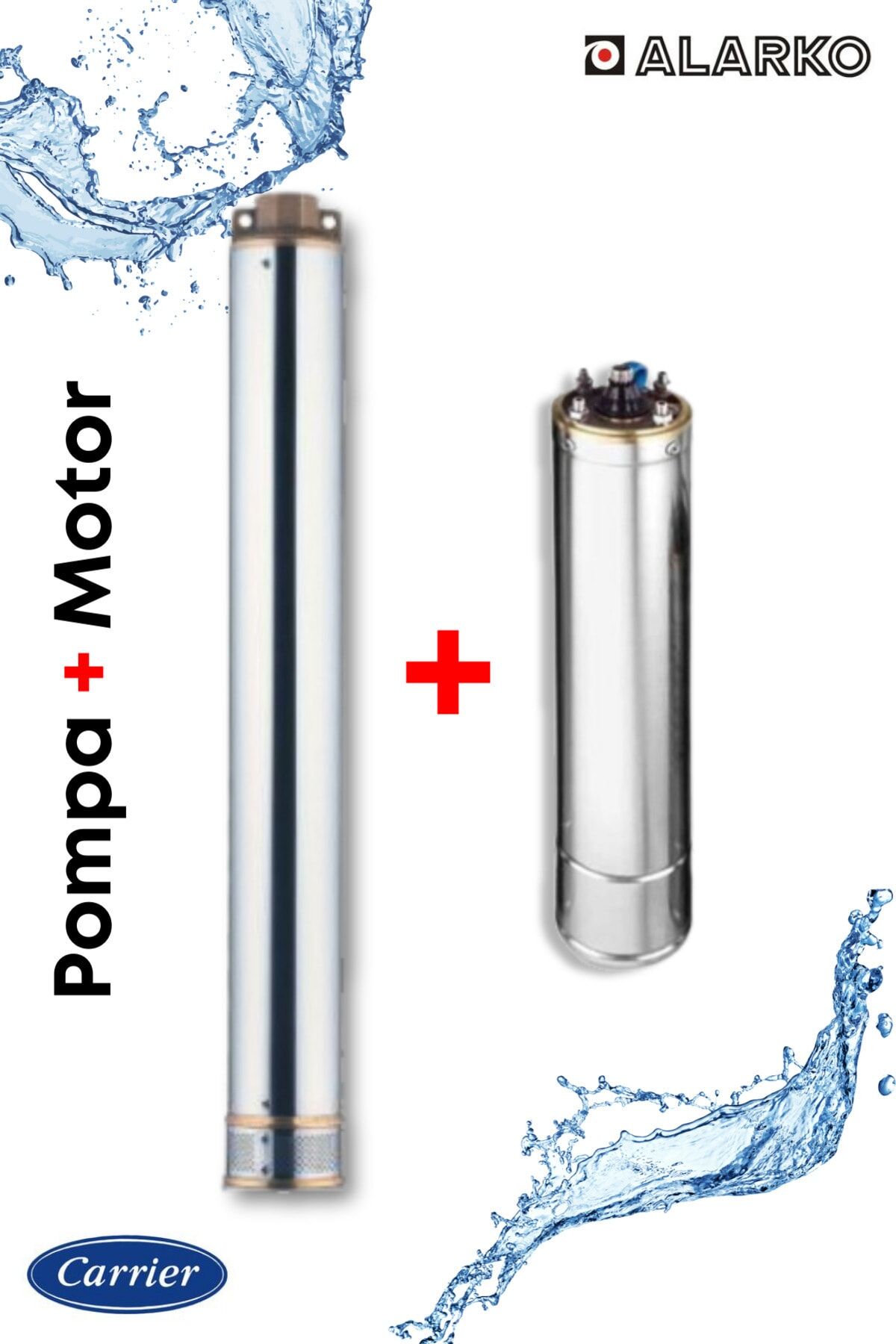 4SD2/28 - 2 HP - 380 V - Trifaze Dalgıç Pompa