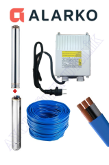 4'' 2 Hp 18 Kademe Dalgıç Pompa 30 Mt Kablo Ve Pano Dahil (220)