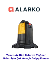 Diamond MI 550 SW - 0,75 Hp - 220 V Atık Su Dalgıç Pompa
