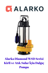 Alarko Wsd 10-8 Diamond Kirli Ve Atık Su Dalgıç Pompa