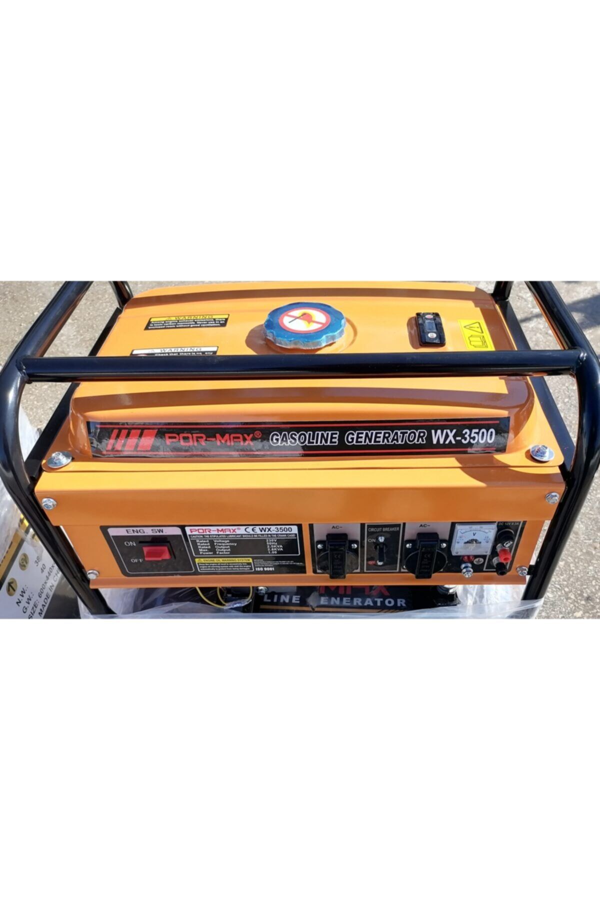 Pormax Benzinli Jeneratör Mx-3500