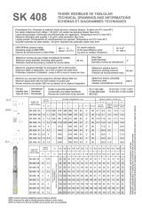Sk 408/23 - 5,5 Hp (380v) Krom Başlıklı Dalgıç Pompa