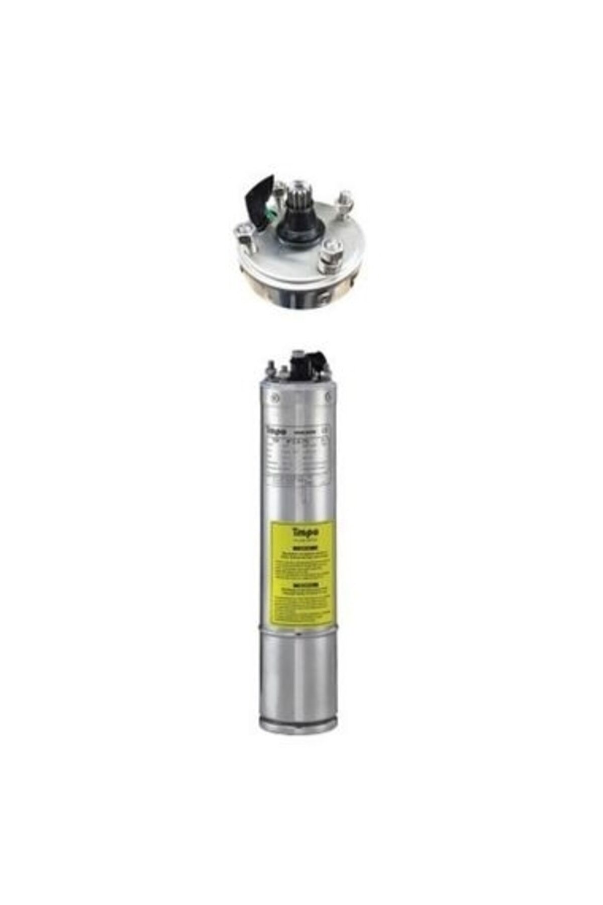 5,5 Hp 4 Kw Tek Dalgıç Motor Trifaze 380v Döküm Başlıklı
