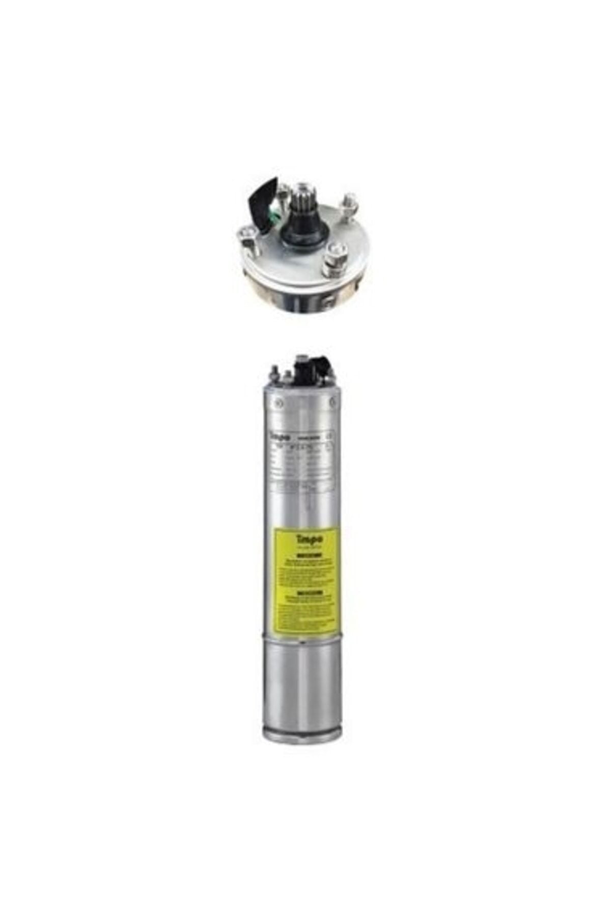 2 Hp 1,5 Kw Tek Dalgıç Motor Trifaze 380v Döküm Başlıklı