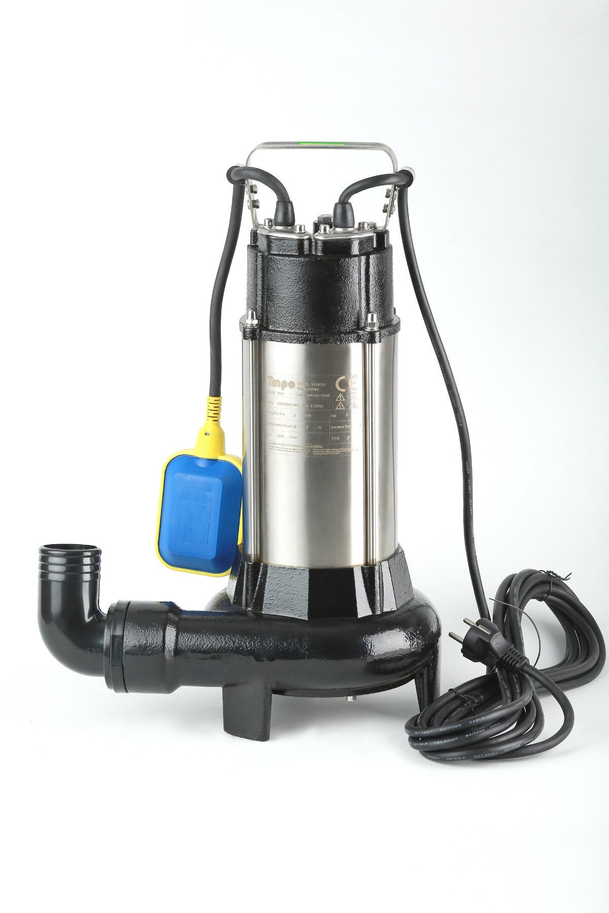 1.5 Hp V1100 F Pis Su Pompası