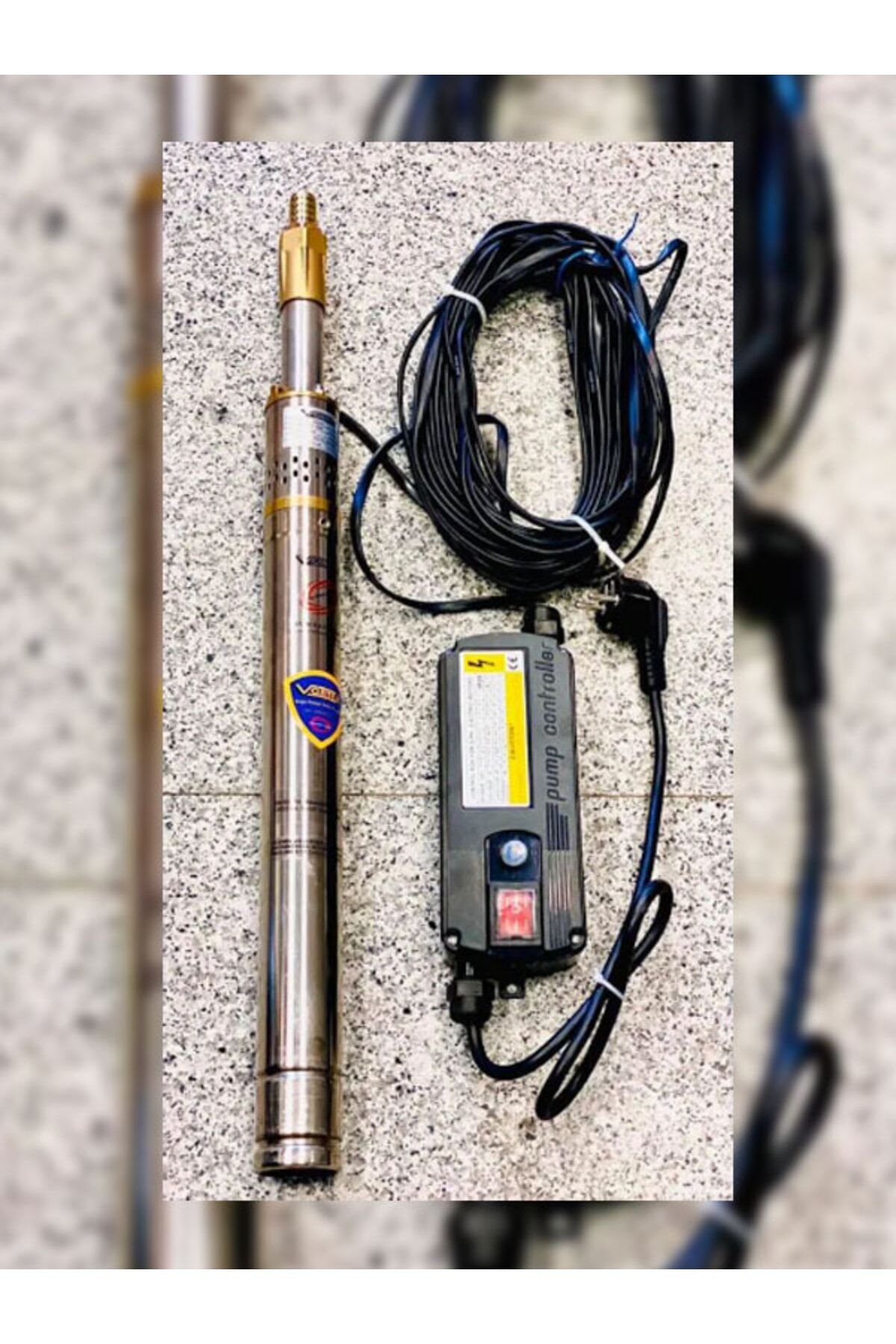 2 Gd 1-50 Mm Pvc Boruya Giren Dalgıç Pompa