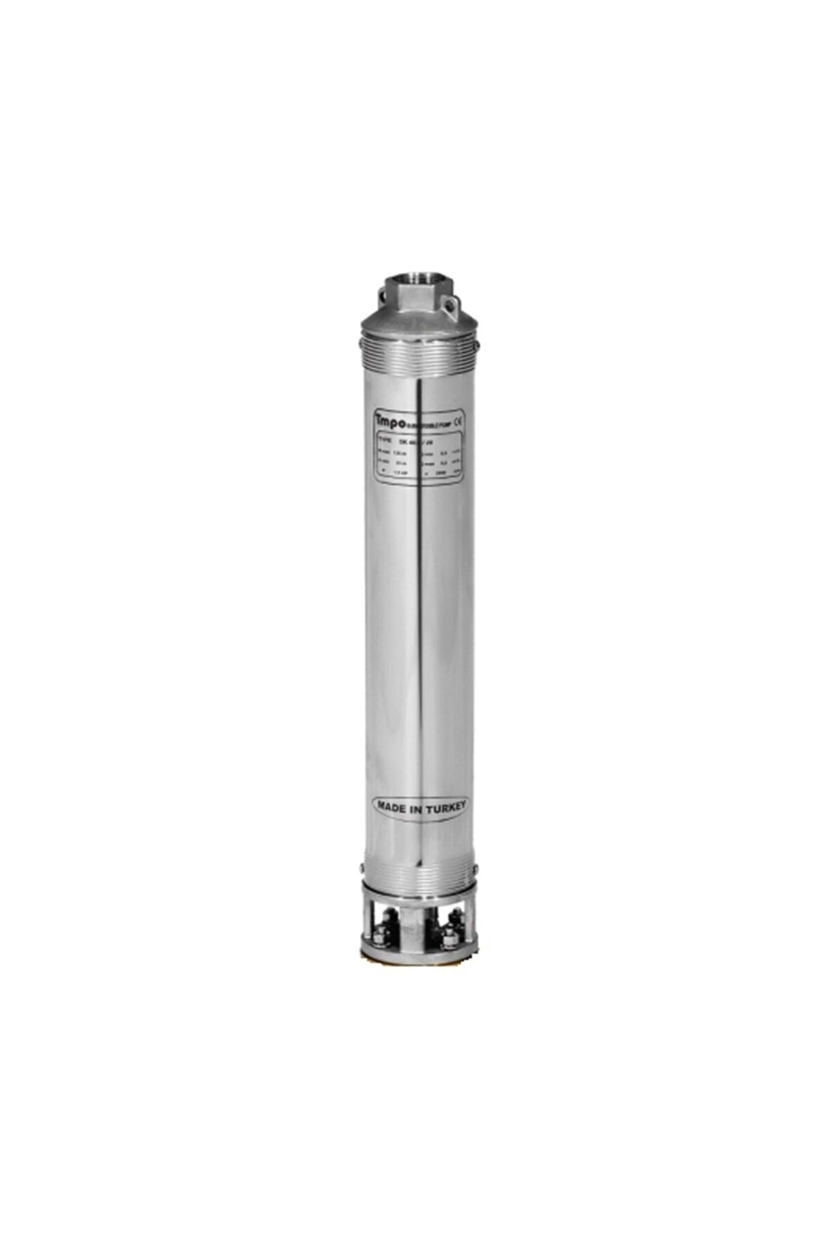 4 Inç Sk 412/18 Krom Başlıklı 5,5 Hp Tek Dalgıç Pompa