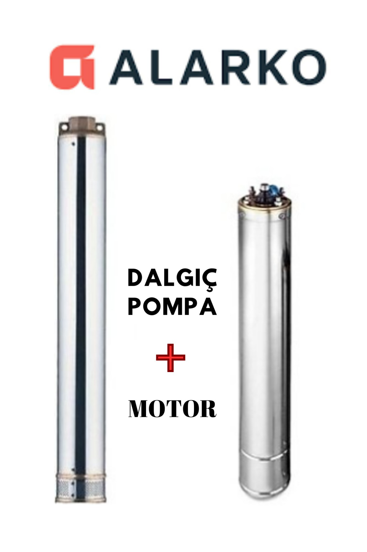 4sd4/8 0,75hp Trifaze Takım Dalgıç Pompa