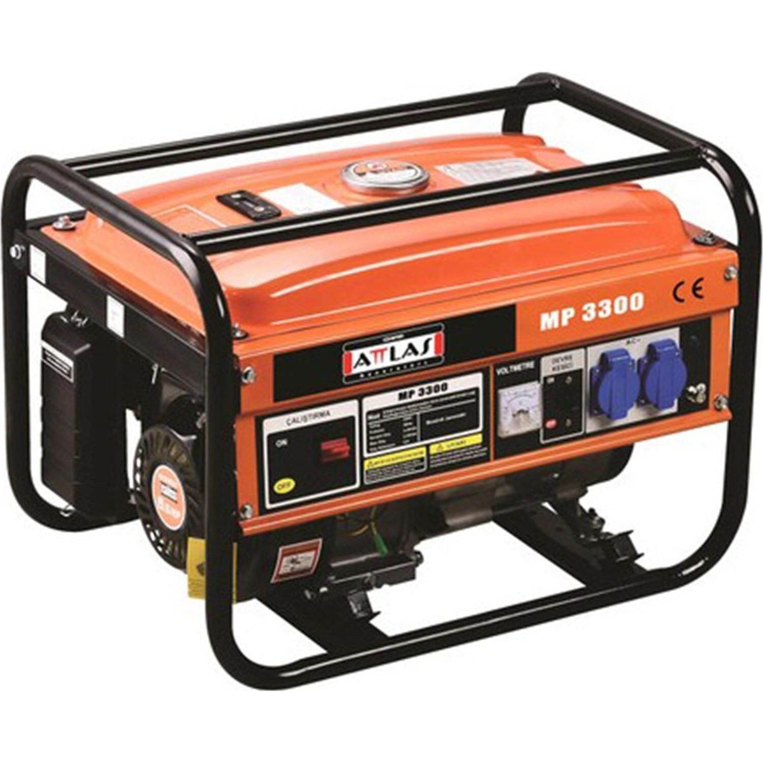 Attlas MP3300 2.5 Kva Ipli Benzinli Jeneratör