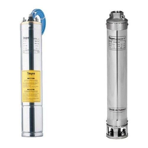 Impo Sk 404/10 - 1 Hp (220V) Krom Başlıklı Dalgıç Pompa