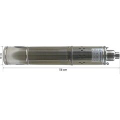 Cacheng 4'' 100 mm Dış Çap Derin Kuyu Dalgıç Pompa 10 Metre Kablolu 550 Watt 115 Mss 2.8 M³/h