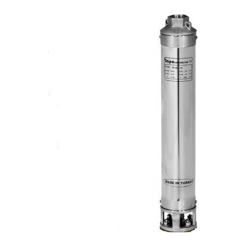 Impo 4 Inç  Sk 415/28 Krom Başlıklı 10hp Dalgıç Pompa