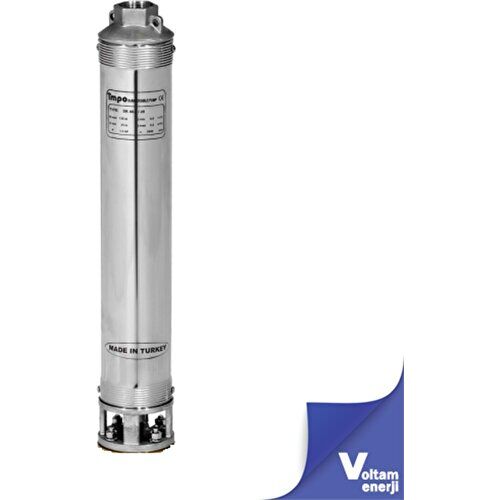 Impo Sk 412/14 4hp Technoplast Başlıklı 50 Hz  4'' Noryl Fanlı Dalgıç Pompa