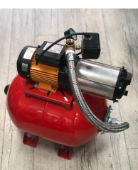 ***TAKIM***Alarko Psrm 255 - 1.5 Hp 220V 50 Lt Tanklı Yatay Kademeli Sessiz Paket Hidrofor