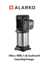 Pld2-7 Dik Kademeli Santrifuj Pompa (monafaze)(1,5hp)